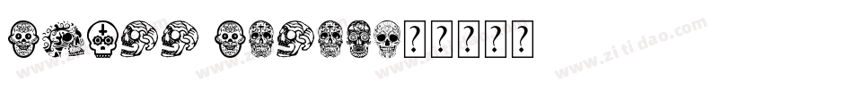 Skull Salad字体转换